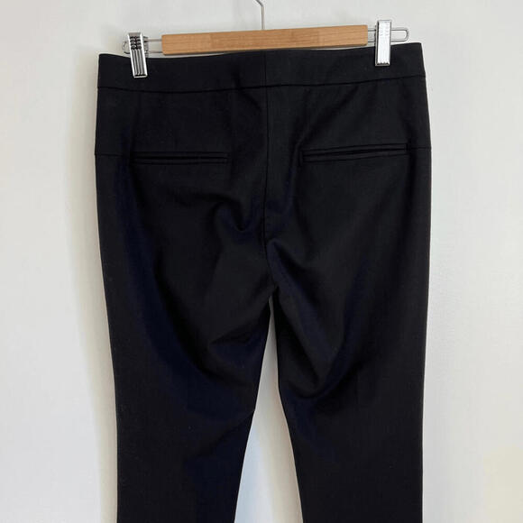 Theory Women's Size 4 Black Wool Ponte Ankle Dress Pants Trousers Workwear - Picture 13 of 15